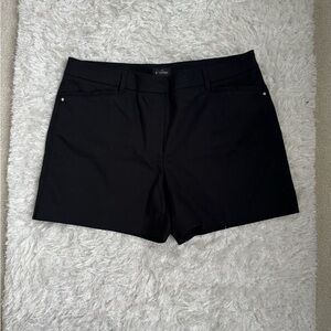 White House black market 5 inch  Women's Black Shorts Size 12